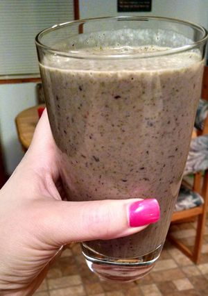 A picture of 3 point smoothie.