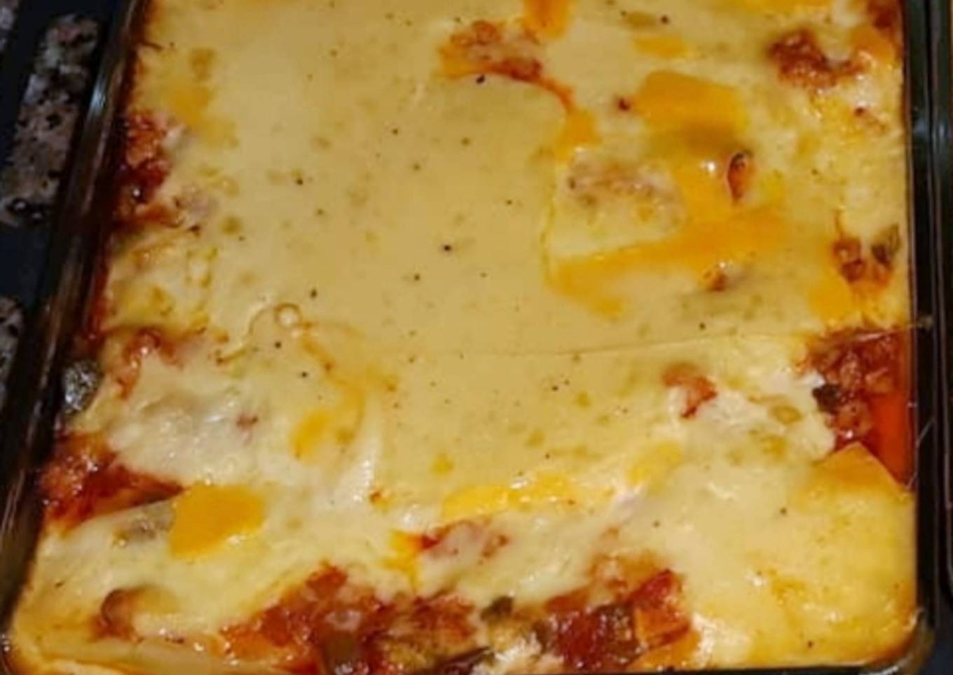 Chicken lasagna