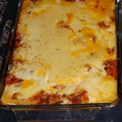Chicken lasagna A picture of Chicken lasagna.
