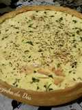 Quiche de peito de peru com queijo minas