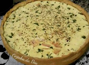 Foto de Quiche de peito de peru com queijo minas