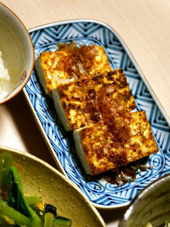 A picture of Just Fried Firm Tofu: Easy Homemade Atsuage-Style Dish.