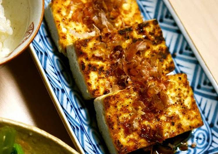 Recipe of Award-winning Just Fried Firm Tofu: Easy Homemade Atsuage-Style Dish