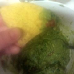 A picture of guacamole.
