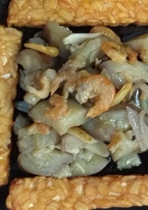 Foto resep Tumis terong ebi(kids)