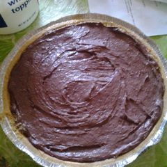 A picture of No Bake Triple Chocolate Pie.