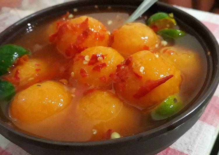 Kiat-kiat memasak Asinan Gandaria legit