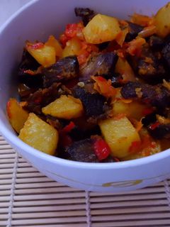 Foto resep Balado daging dan kentang