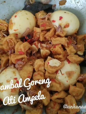 Cara Simple Membikin Resep  Sambal Goreng Ati Ampela yang Enak Banget, Sempurna