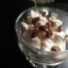 A picture of Rasgulla pudding.