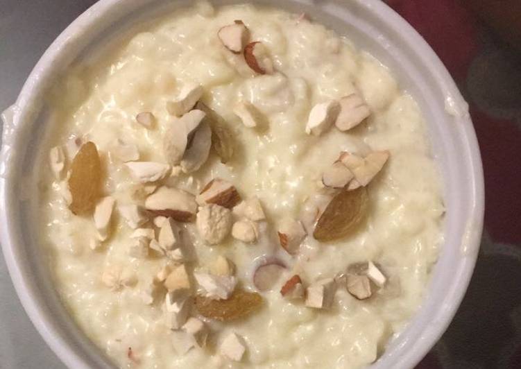 Easiest Way to Prepare Super Quick Homemade Kesar Rice Kheer
