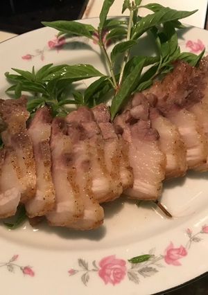 鹹五花 的食譜成品照片