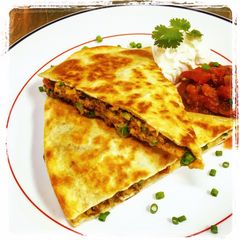 A picture of Beef Quesadillas.