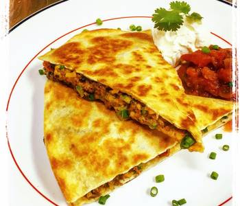 Popular Cuisine Beef Quesadillas Restaurant Style