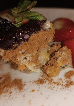 Una foto de Budín de pan o colegial (en freidora de aire)
