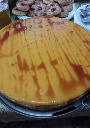 صورة لوصفة كيكة باردة ومنعشة 🍊