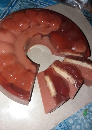 Foto resep Puding Biscuit