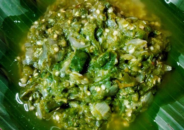 Recipe: Perfect Sambal Ijo Khas Padang
