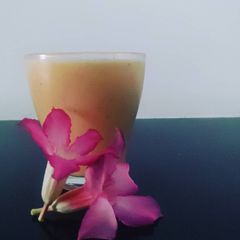 A picture of Muskmelon coconut delight.