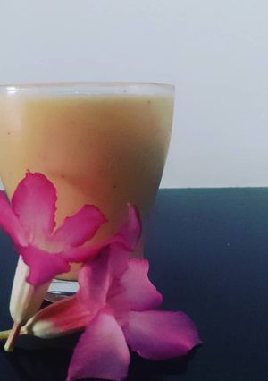 A picture of Muskmelon coconut delight.