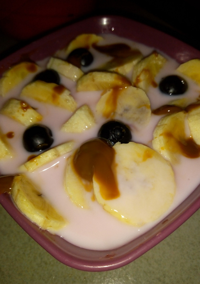 Una foto de Desayuno o merienda frutal