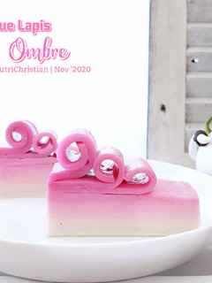 Foto resep Kue Lapis pepe ombre
