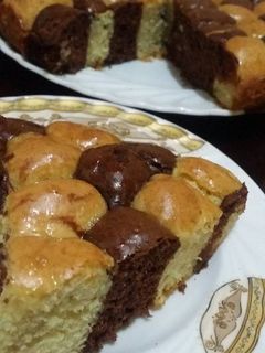 صورة لوصفة كيك البابلي يميييي