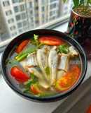 Canh Cá Cơm Trỏng Nấu Ngót