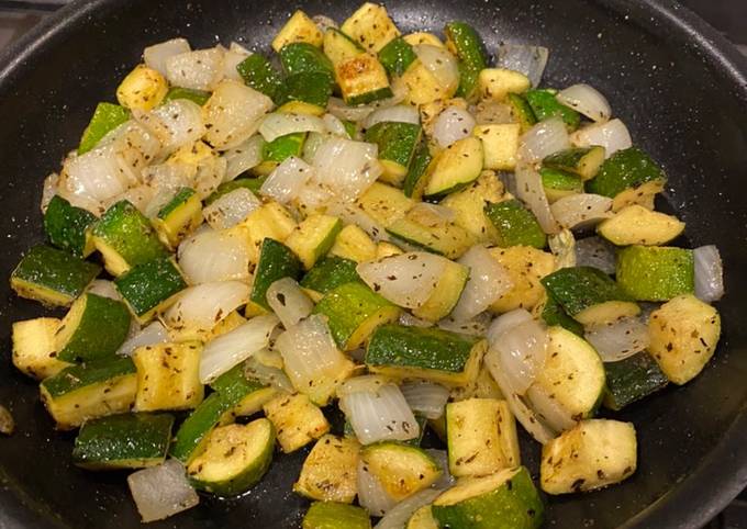 Recipe of Favorite Sautéed Zucchini and Onions