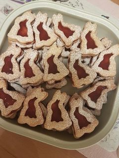 Húsvéti linzernyuszik 🐇 recept fotója