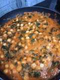 Garbanzos y espinacas