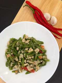 Foto resep Tumis Buncis Telur Asin