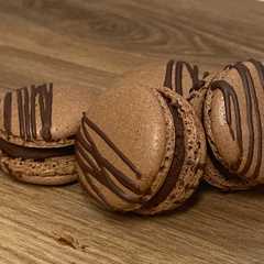 Foto di Macarons al Cioccolato