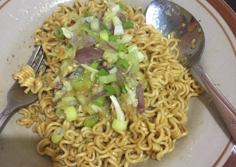 Resep Mi goreng sambel korek Anti Gagal