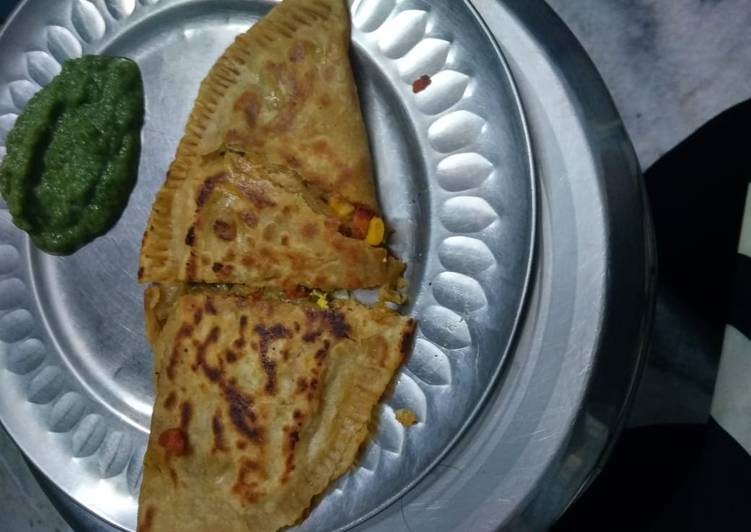 Recipe of Favorite Vegetable paratha