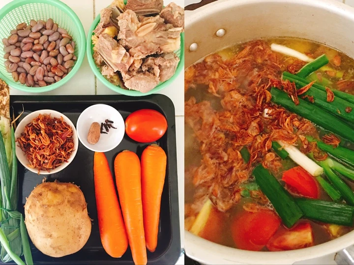 Langkah Mudah untuk Menyiapkan Resep Sop Buntut / Iga Sapi Anti Ribet, Sempurna