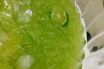 Cara Bikin Es Melon Serut Enak