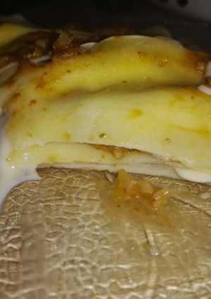 Una foto de Lasaña casera masa casera