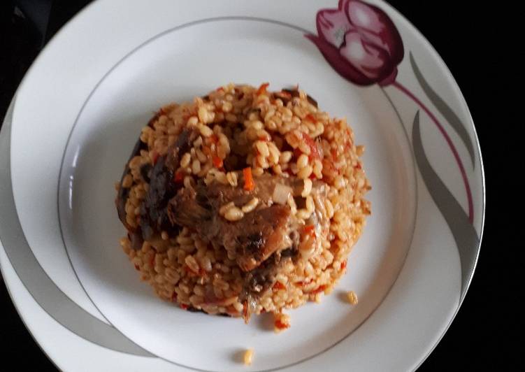 Simple Way to Make Quick Jollof Bulgur wheat