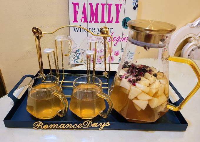 Recipe of Gordon Ramsay Apple Juice with Rose Buds