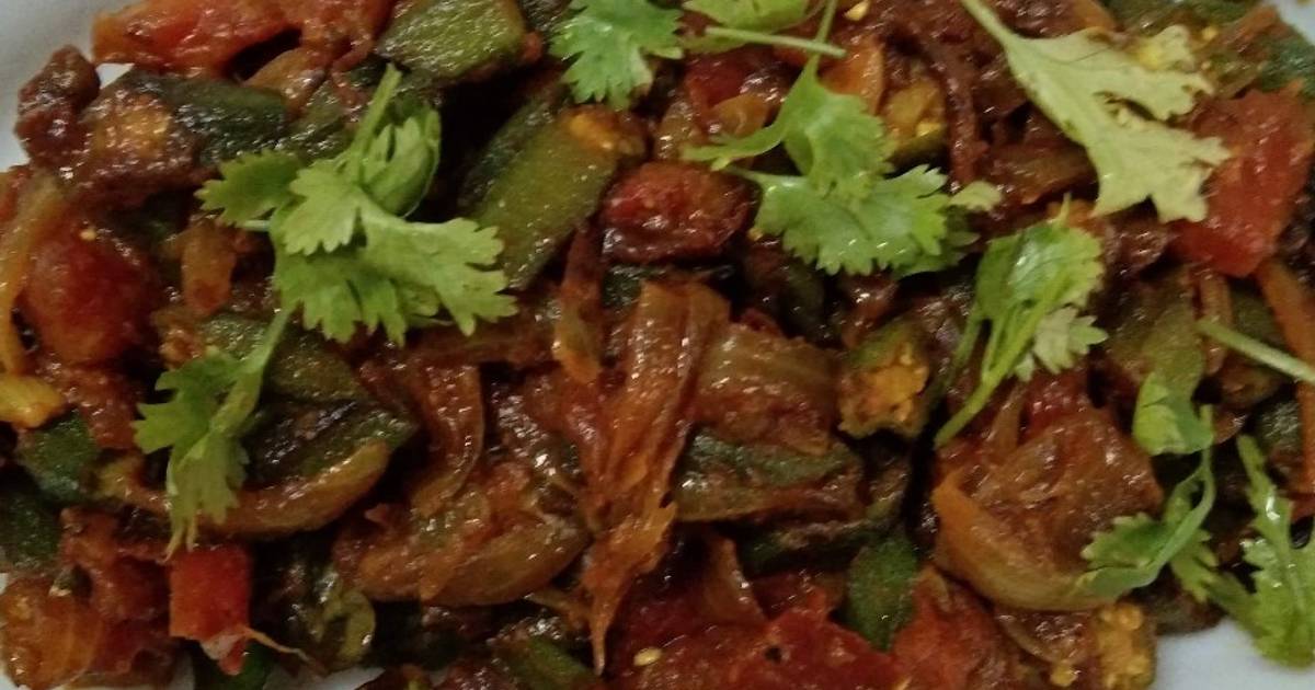 Bhindi Do Pyaza Curry Recipe by Krishna Biswas Cookpad