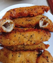 bánh chuối chiên giòn