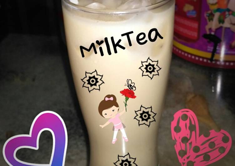 Resep 💖 Milk Tea rasa Thai Tea 💖 yang Lezat Sekali