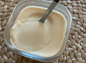 Une photo de Crème dessert vanille façon Danette à la multidelice pour 6 pots