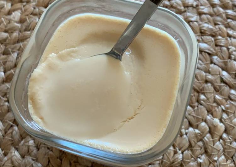 La Recette Pas à Pas Crème dessert vanille façon Danette à la multidelice