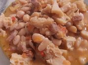Una foto de buseca de carne