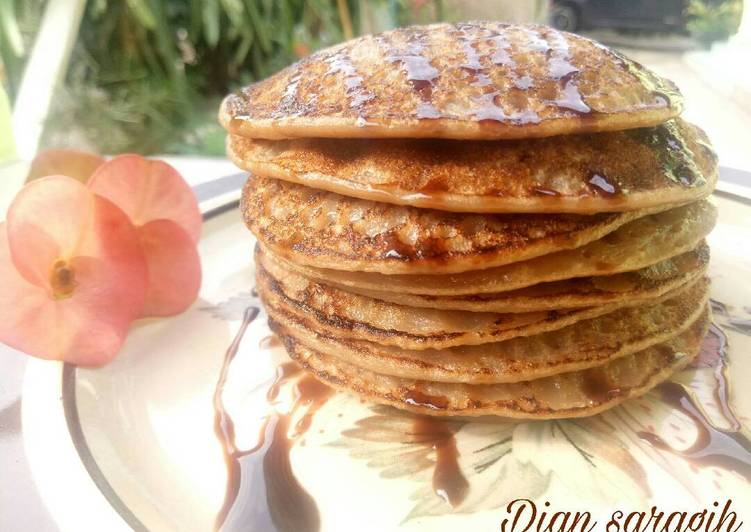 Pancake pisang coklat