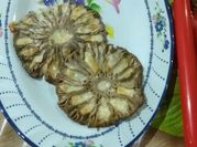 Una foto de macrolepiotas con queso