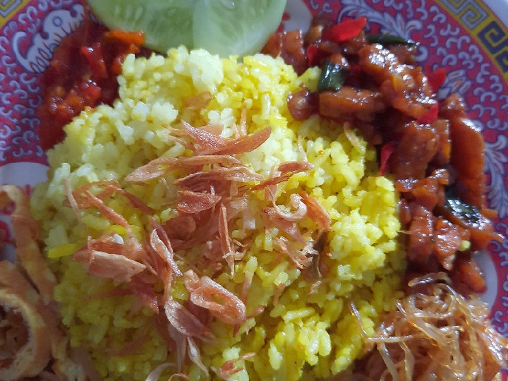 Yuk intip, Resep memasak Nasi kuning magic com  enak