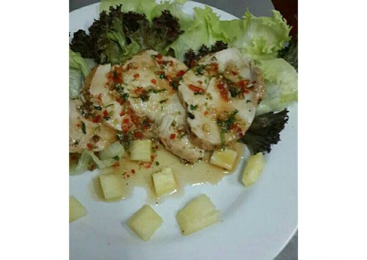 Resep Chicken Pattaya Salad Enak